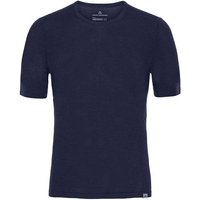 DANISH ENDURANCE T-Shirt Core Merino Baselayer, Größe XL in Blau