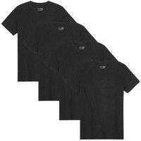 DANISH ENDURANCE T-Shirt Ease V-Neck, Größe L in Schwarz