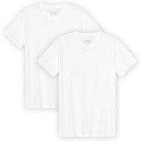 DANISH ENDURANCE T-Shirt Ease V-Neck, Größe M in Weiß