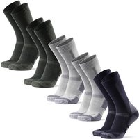 DANISH ENDURANCE Wandersocken Classic Hiking Crew, Größe 35/38 in Bunt