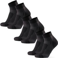 DANISH ENDURANCE Wandersocken Light Hiking Low-Cut, Größe 39/42 in Schwarz