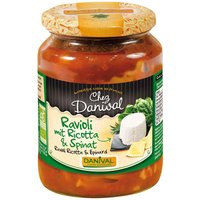 DANIVAL Bio-Ravioli Ricotta Spinat, 670 g