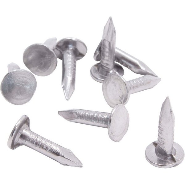 DAPRONA Dachschindeln Dachpappennägel, Dachpappstift, Pappnägel 20mm 2,5kg, Silber, Bitumenschindeln Zubehör für Gartenhaus, Carport