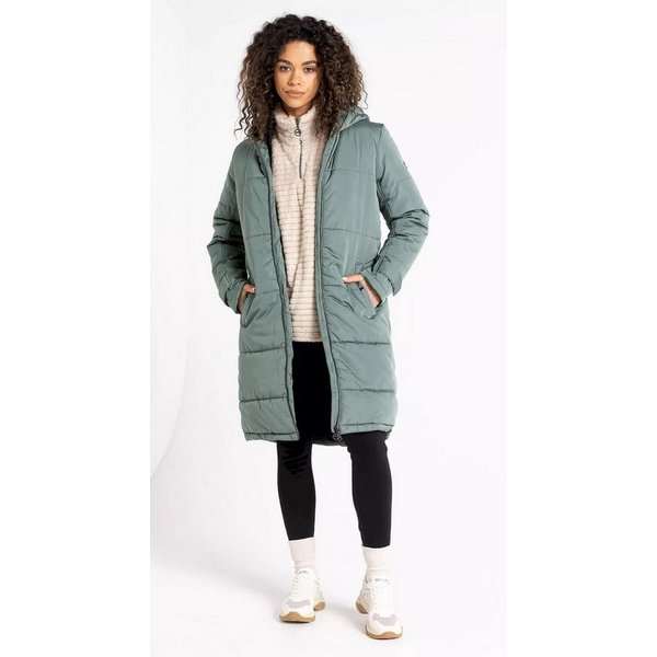 Dare2b Winterjacke Winter-Steppjacke Reputable II (wattierte Jacke, wasserdicht) grün