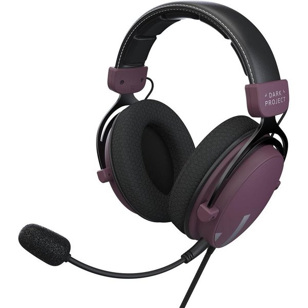 Dark Project One HS4 Wired Headset Gaming kompatibel mit PC PlayStation Xbox Gaming-Headset (Abnehmbares Richtmikrofon mit flexiblen Mikrofonarm)