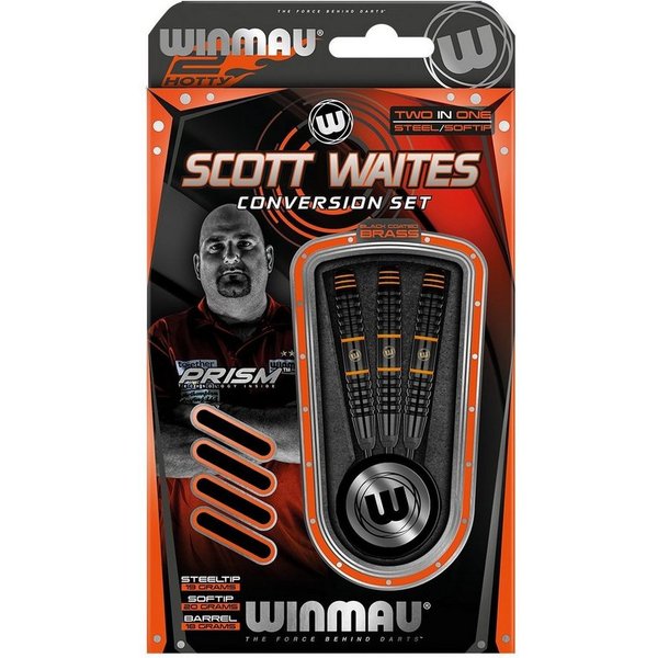 Winmau Dartpfeil Winmau Scott Waites Steel-/Softdart Conversion-Set 1215-20 g