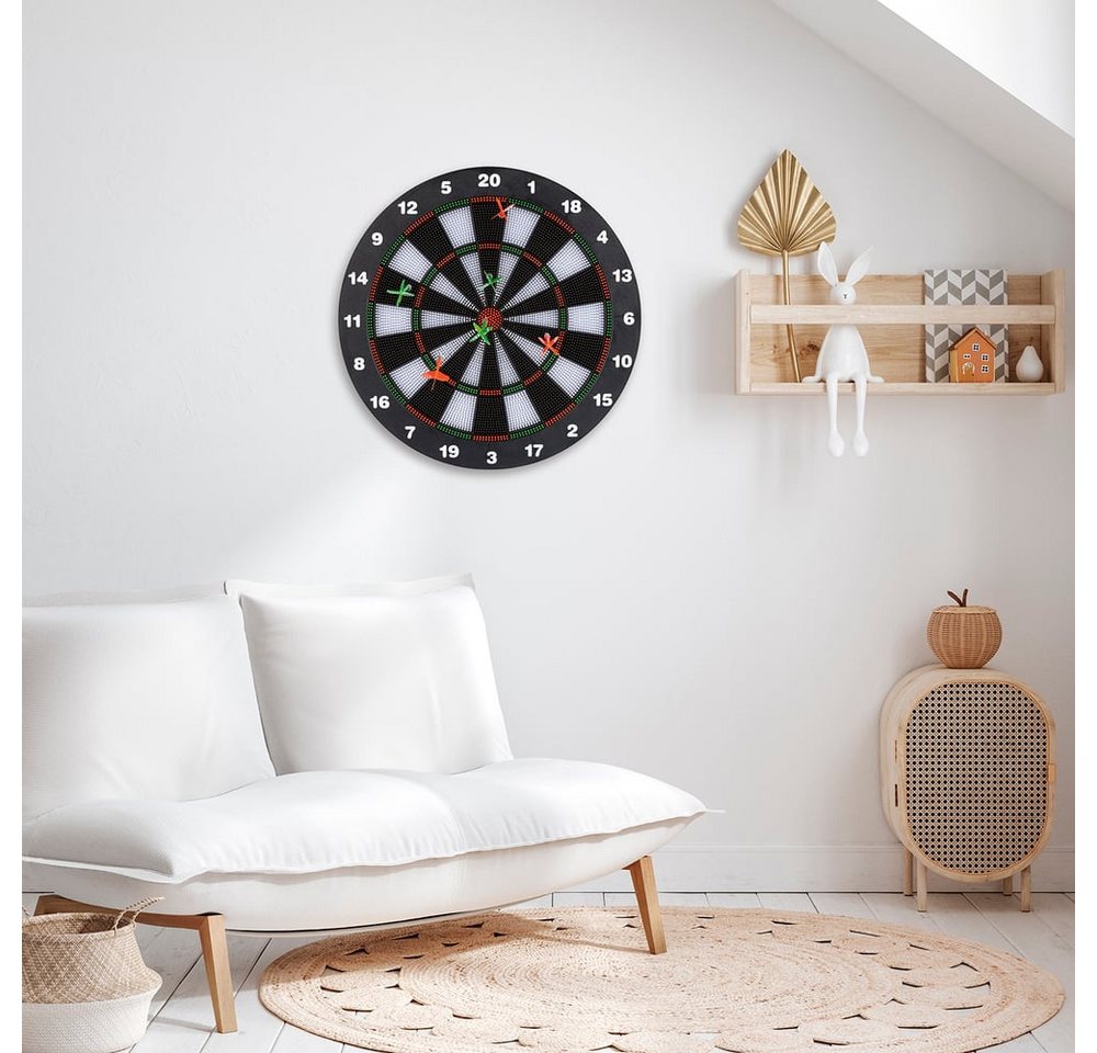 #DoYourDart Dartscheibe DoYourDart 180 Fun Dartscheibe mit 6 Sicherheitspfeilen, Kunststoff, Sichere Softdart-Scheibe – ideal für drinnen & draußen – Bild 2 von 5