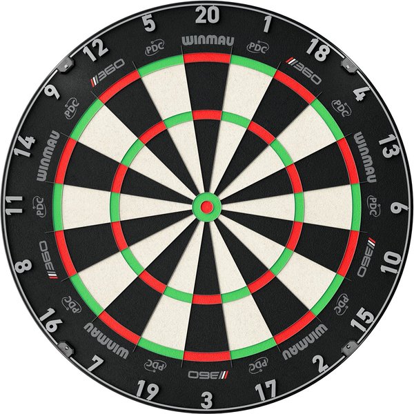 Winmau Dartscheibe Winmau Blade 6 Triple Core 360 Steeldartboard