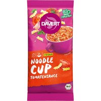 Davert Bio-Nudeln in Tomatensauce "Noodle Cup", 67 g