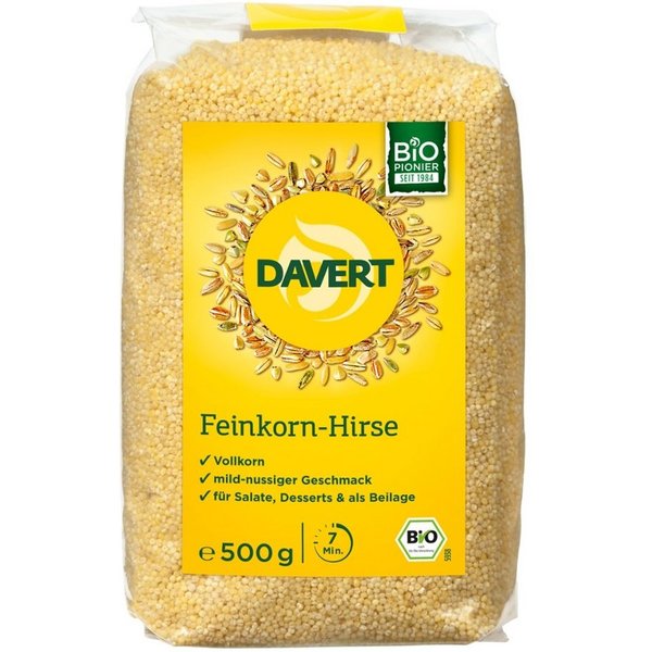 Davert Getreide Hirse - Feinkorn 500g