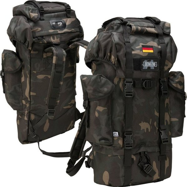 BWuM Daypack BWuM Bundeswehr Kampfrucksack 65L + Patch & Flagge