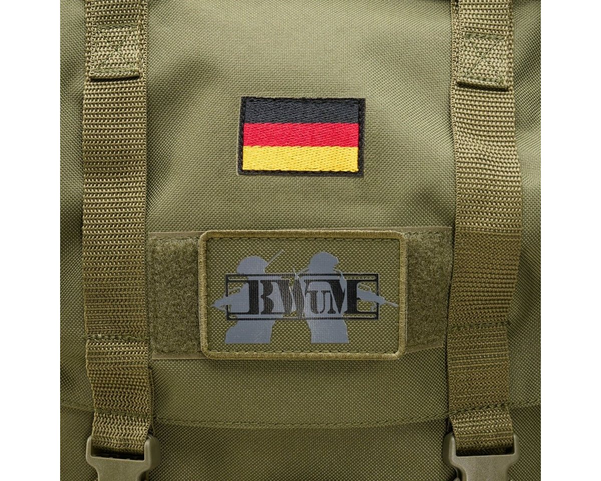 BWuM Daypack BWuM Bundeswehr Kampfrucksack 65L + Patch & Flagge – Bild 2 von 4