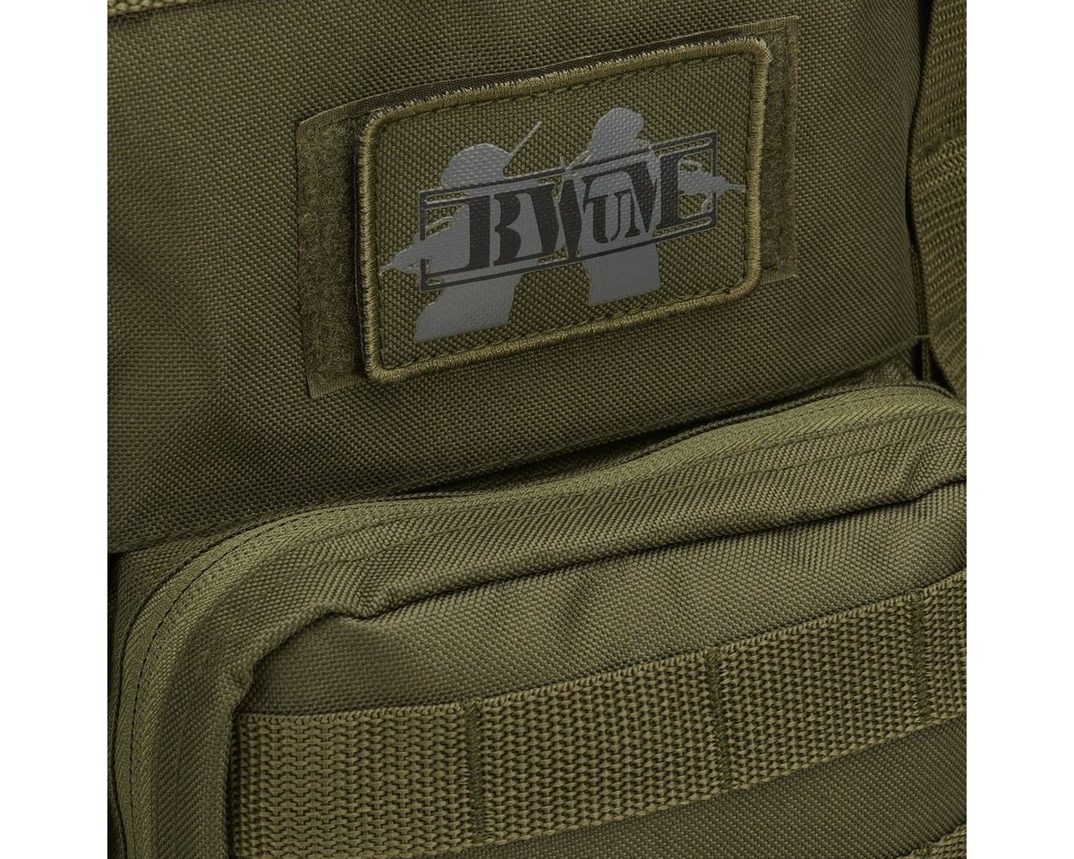 BWuM Daypack BWuM Bundeswehr Kampfrucksack Molle 65L + Patch & Flagge – Bild 2 von 4