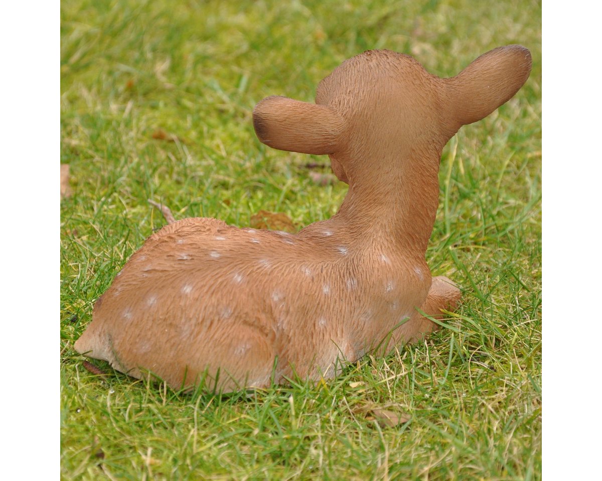 dazikemo Gartenfigur Liegendes Reh Rehkitz – Bild 3 von 5