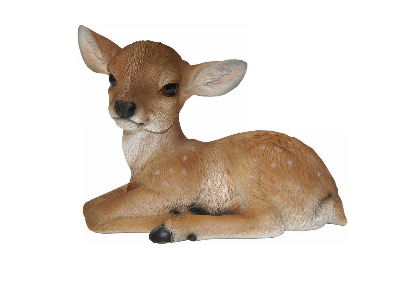 dazikemo Gartenfigur Liegendes Reh Rehkitz – Bild 4 von 5