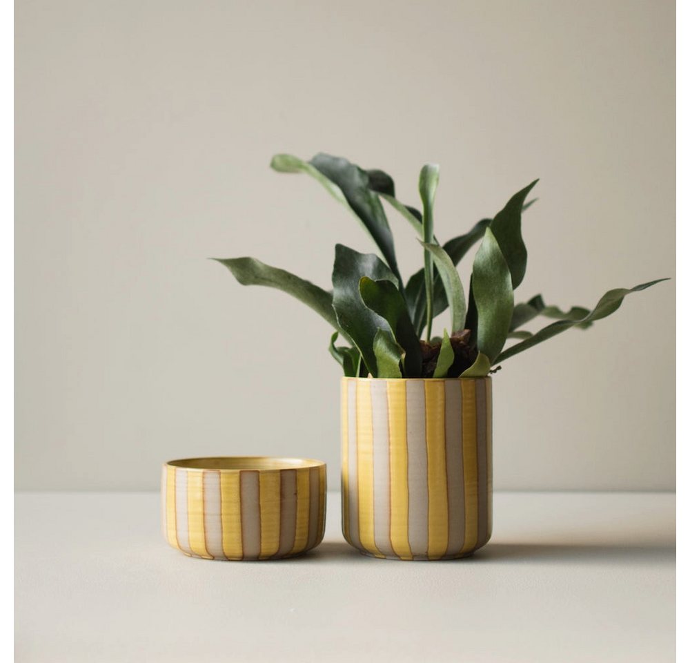 dbkd Dekoobjekt Schale Line - stripe yellow – Bild 2 von 5