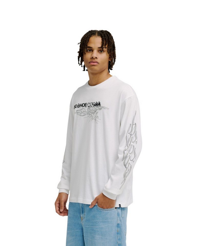 DC Shoes Langarmshirt DC Side Flame – Bild 3 von 5