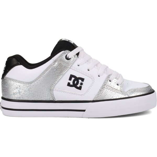 DC Shoes DC Shoes Pure White/Silver Sneaker