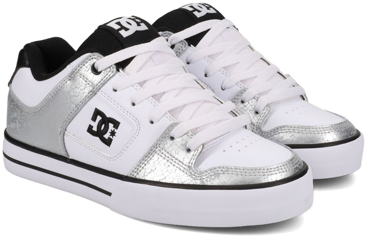 DC Shoes DC Shoes Pure White/Silver Sneaker – Bild 2 von 2