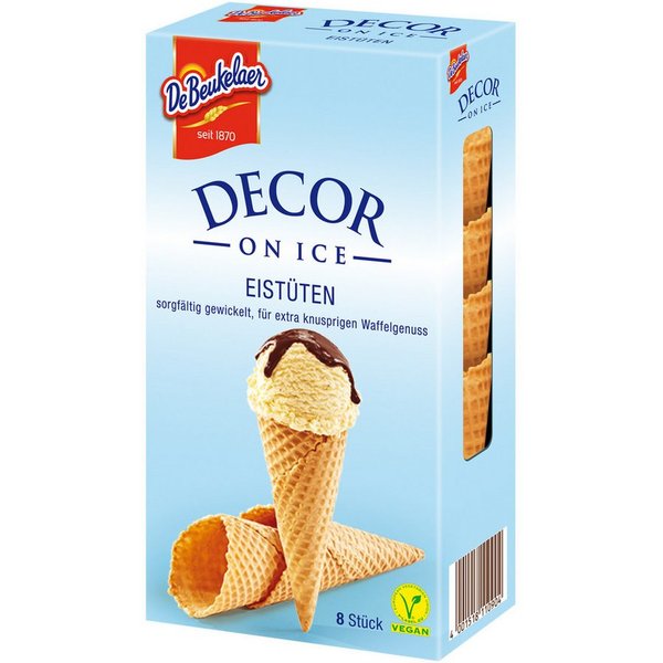 De Beukelaer Kekse, DeBeukelaer Decor on DeBeukelaer Decor on Ice Eistüten 8er 112g