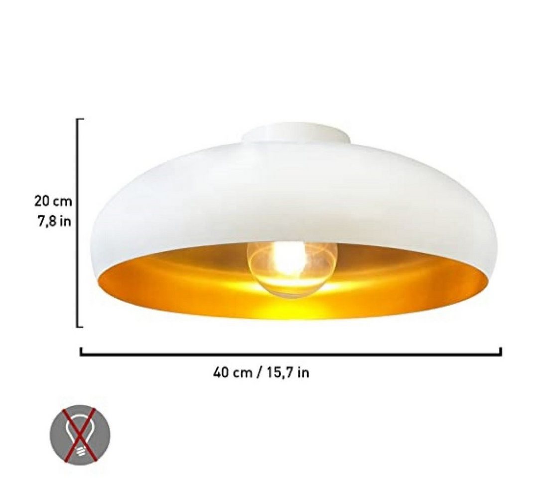 Bamyum Deckenleuchte Bamyum Deckenleuchte I Androa I Ø40 cm Metall Lampe, ohne Leuchtmittel – Bild 5 von 5