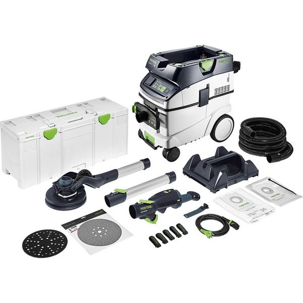 FESTOOL Deckenschleifer Festool Langhalsschleifer Set mit Sauger PLANEX 578425
