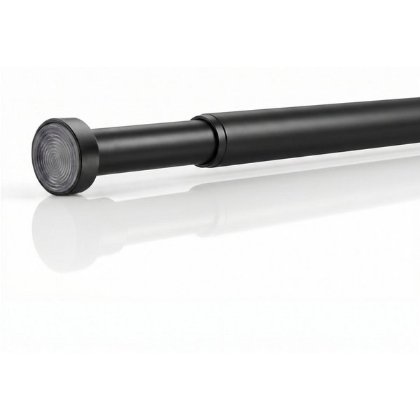 Deco-Raum Duschvorhangstange X-press, Ø 19 mm, 1-läufig, ausdrehbar, ohne Bohren, geklemmt, Metall, flexibel einsetzbar