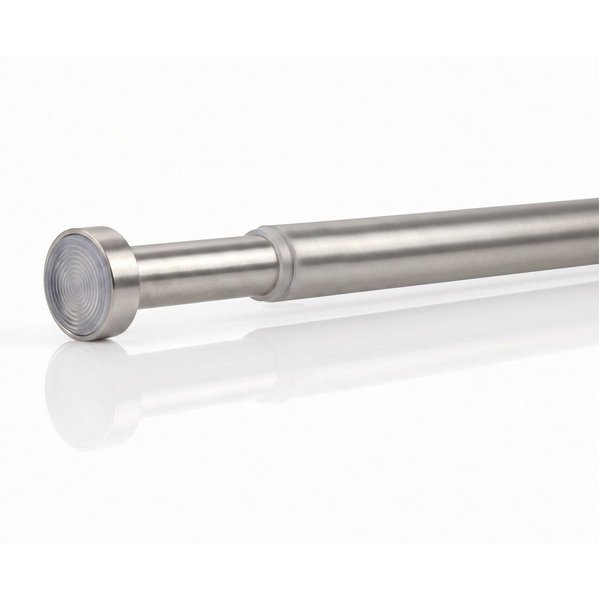 Deco-Raum Duschvorhangstange X-press, Ø 19 mm, 1-läufig, ausdrehbar, ohne Bohren, geklemmt, Metall, flexibel einsetzbar