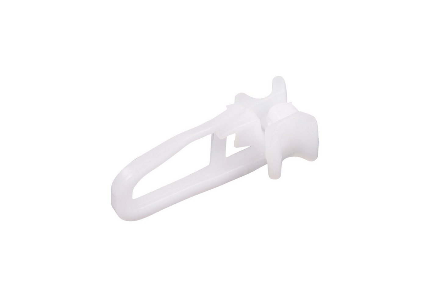 Deco-Raum Gardinengleiter X-Gleiter, mit Faltenlegehaken für Gardinenschienen, (50-St), für 6mm Innenlaufschienen Laufschienen Schlaufengleiter – Bild 5 von 5