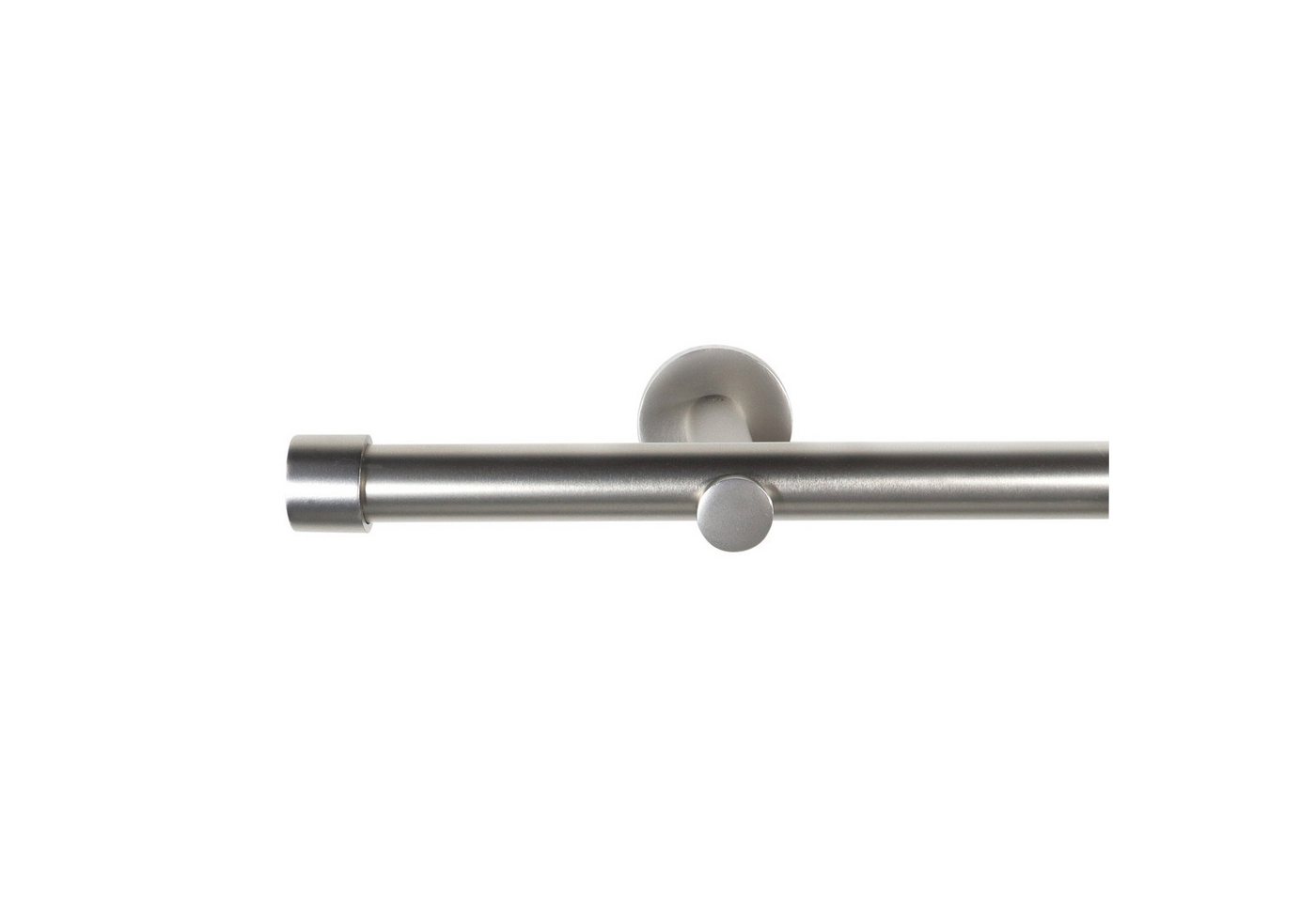 Deco-Raum Gardinenstange Trend, Ø 19 mm, 1-läufig, kürzbar, Wunschmaßlänge, Bohren, verschraubt, Metall, Komplett-Set mit Befestigungsmaterial – Bild 2 von 5