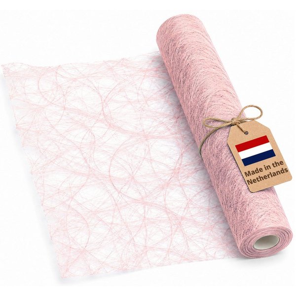 DecoHomeTextil Heimtextilmanufaktur Tischläufer Deco Netz Tischband Dekoration Dekor Breite 30cm Farbe+Länge wählbar