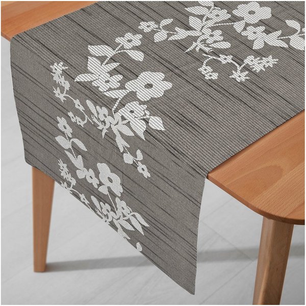 DecoHomeTextil Heimtextilmanufaktur Tischläufer Miami Tablerunner, wind- und wetterfest, UV-beständig, verrottungsfest