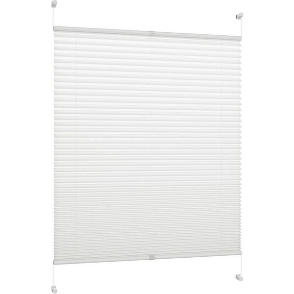 DécoProfi Plissee Plissee Klemmfix ohne Bohren, blickdicht, ohne Bohren, verspannt, Klemmfix, Stufenlos verstellbar