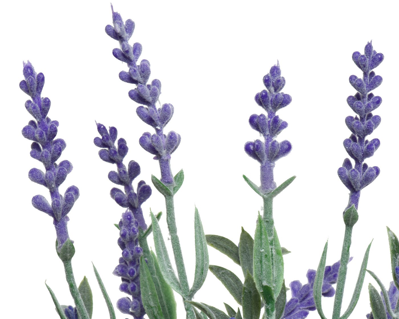 Kunstblume, Decoris season decorations, Künstlicher Lavendel 32cm in Dekoflasche Lila 1 Stück sortiert – Bild 2 von 2