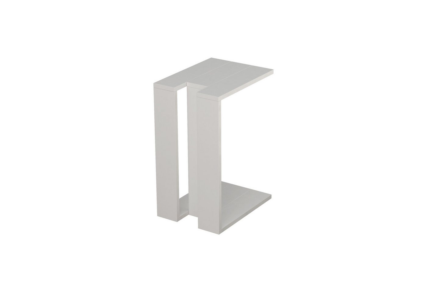 Decortie Beistelltisch Muju, Modern C Form Beistelltisch, 30 x 40 x 57 cm – Bild 3 von 5