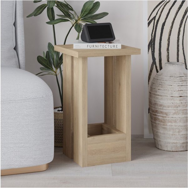 Decortie Beistelltisch Tasos, Modern Tasos Beistelltisch, 30 x 30 x 50,5 cm