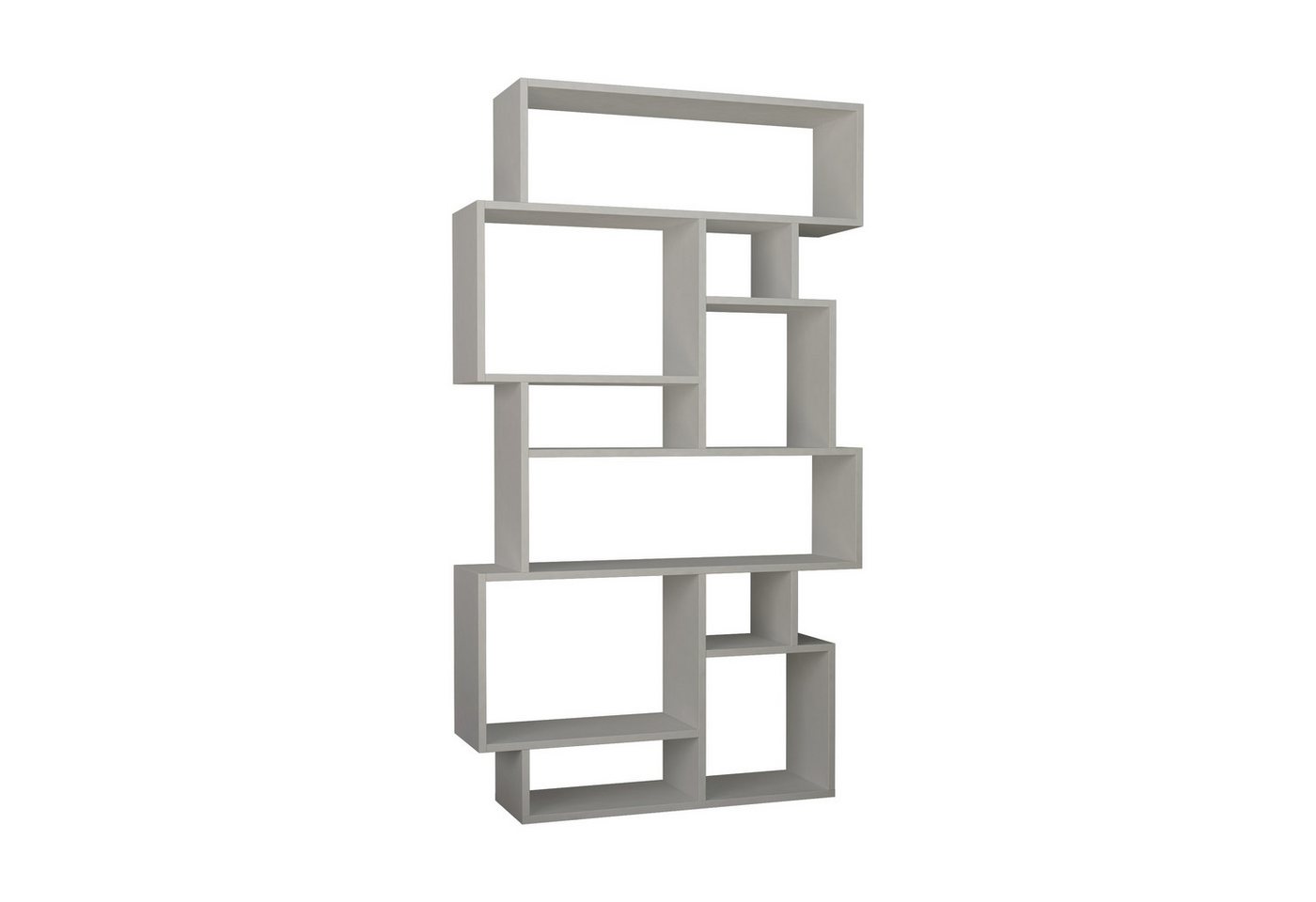 Decortie Bücherregal Karmato, Standregal Bücherregal Holz Wohnzimmer, 96 x 25,5 x 168,5 cm – Bild 5 von 5
