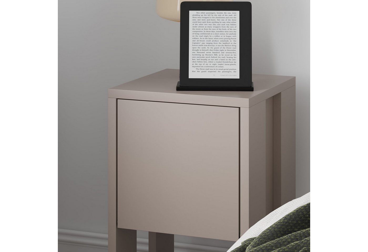 Decortie Nachttisch Ema, Modern Nachttisch, 30 x 30 x 55 cm, Schlafzimmermöbel – Bild 4 von 5