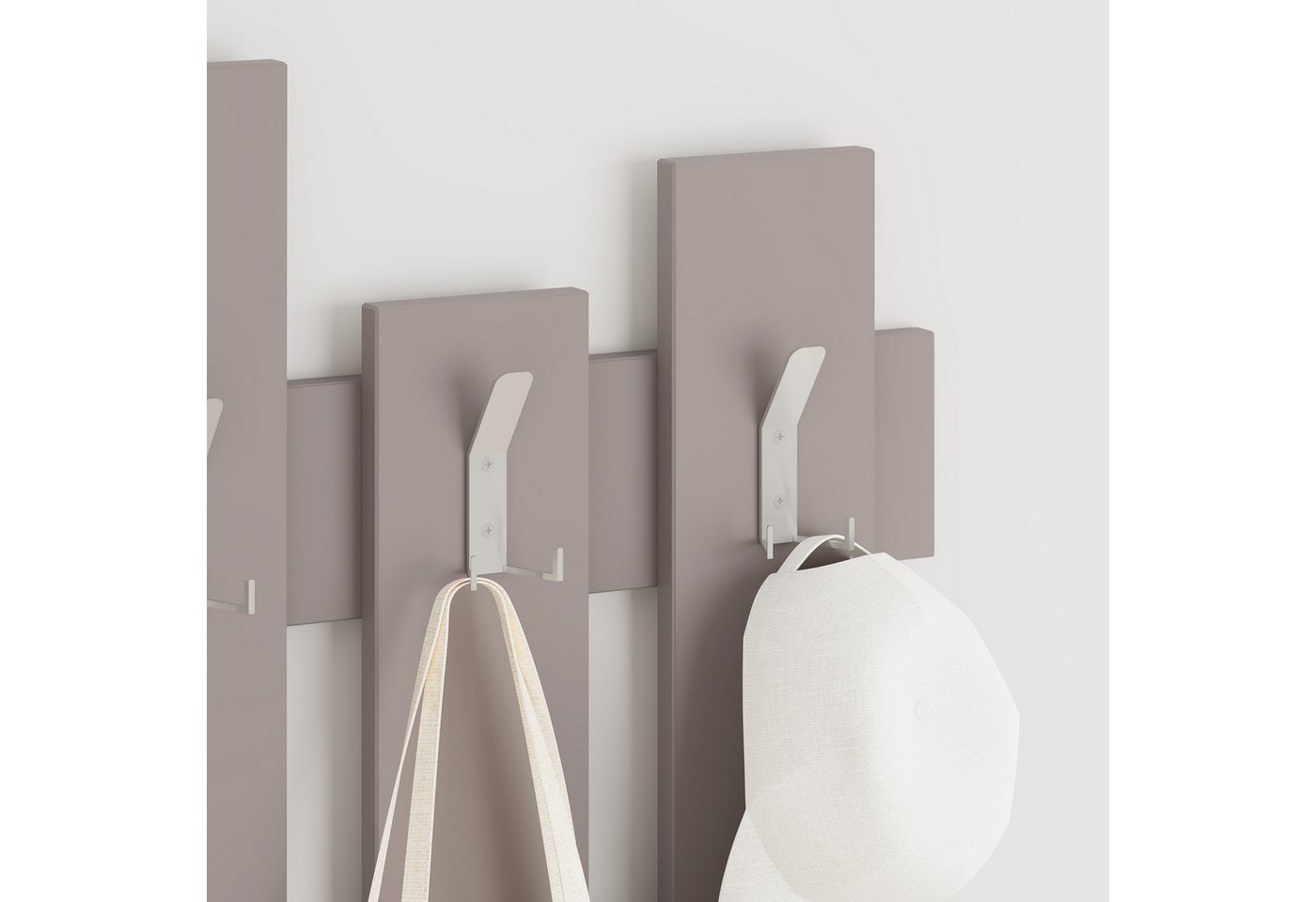 Decortie Wandgarderobe Wave, Aufhänger/ Hänger, 69 x 4 x 81 cm – Bild 5 von 5
