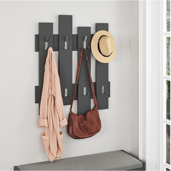 Decortie Wandgarderobe Wave, Aufhänger/ Hänger, 69 x 4 x 81 cm