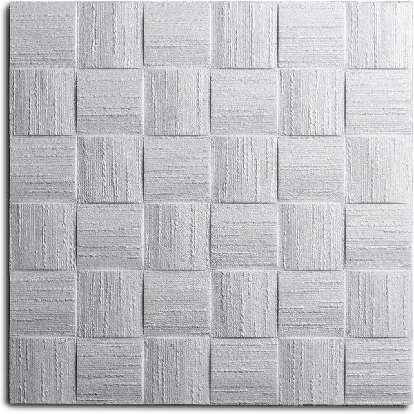 Decosa Deckenpaneel Deckenplatte Dublin (AP 106), 50 x 50 cm - 10 Pack (20 qm), BxL: 50x50 cm, 2 qm