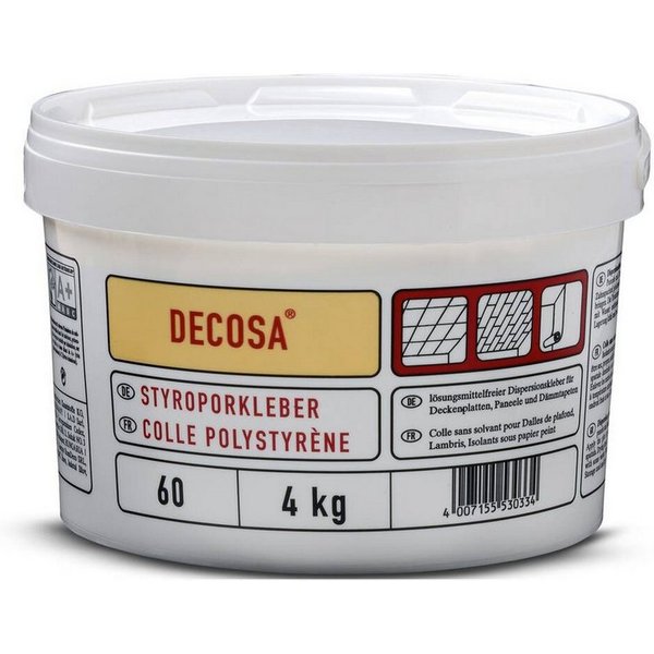 Decosa Klebstoff Styroporkleber 530334, (Packung), Gebrauchsfertig, Lösemittelfrei