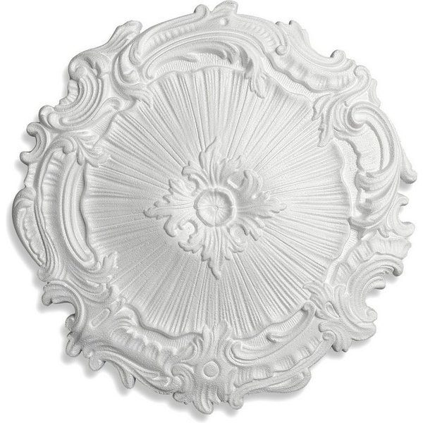 Decosa Wanddekoobjekt Deckenrosette Eleonora Stuck EPS Zierelement Rosette - 1 Stück (1 St)