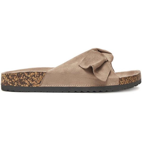 DeeZee Deezee Damen Flip-Flops Beige EA998-1 Badepantolette