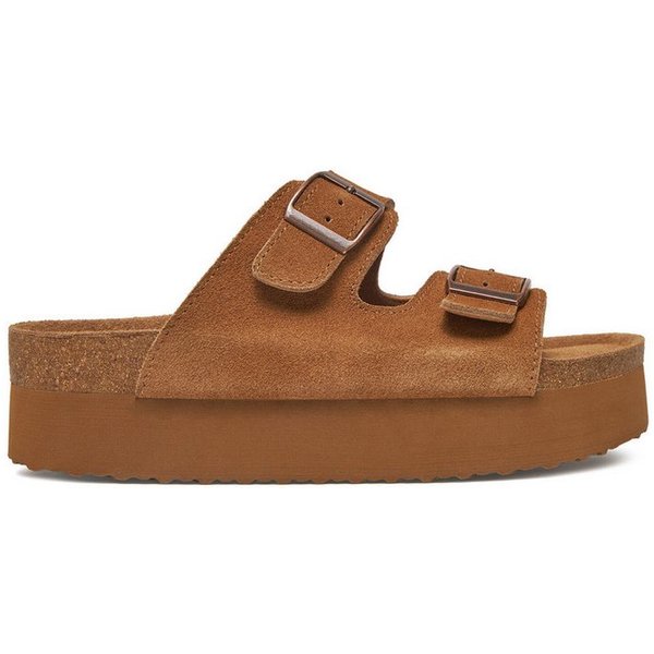 DeeZee Deezee Damen Flip-Flops Braun DZ-C1 Badepantolette