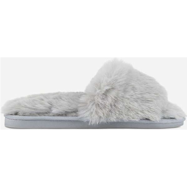 DeeZee DeeZee Damen Hausschuhe 40 grau 5903419601262 Hallenschuh