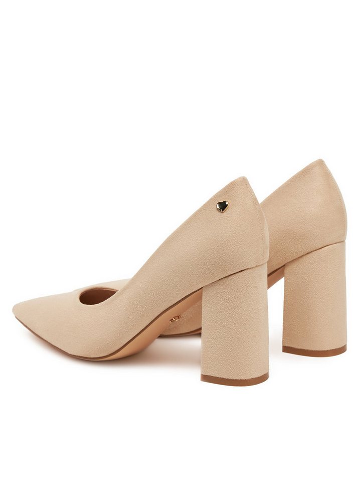 DeeZee Deezee Damenpumps Beige KB-008A Pumps – Bild 3 von 5
