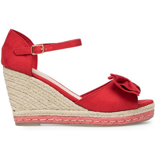 DeeZee Espadrilles WYL2710-02 Rot Espadrille