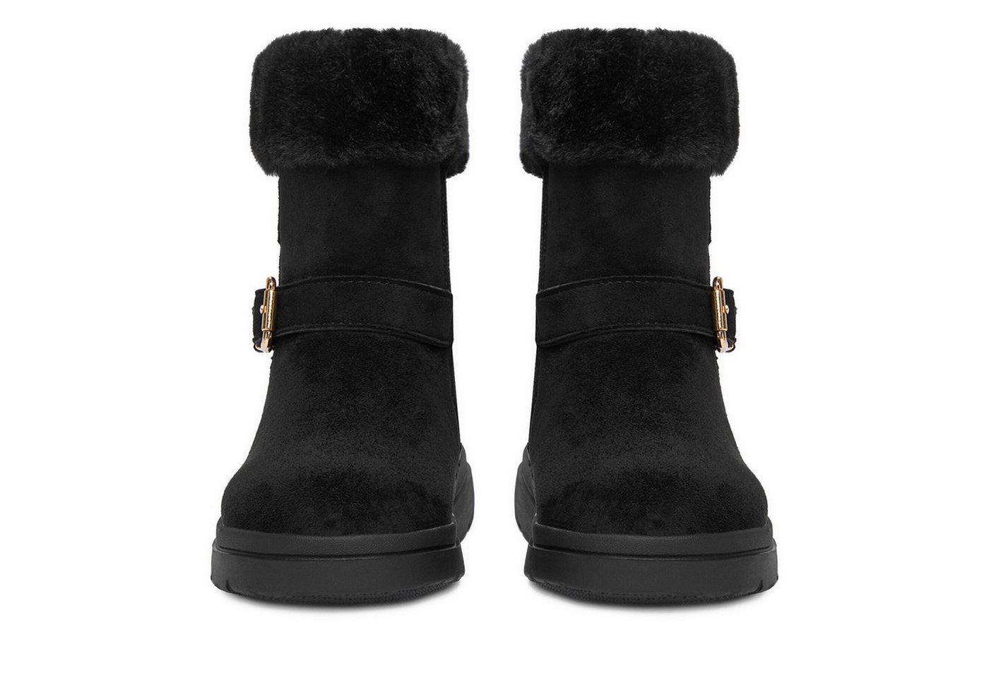 DeeZee Deezee Mädchen Stiefeletten 5907964535607 Schwarz Winterboots – Bild 3 von 4