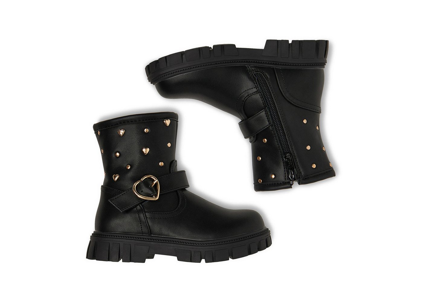DeeZee Deezee Mädchen Stiefeletten 5907964562290 Schwarz Winterboots – Bild 4 von 4